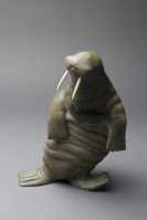 Iola%20Ikkidluak%2C%20%3Cb%3E%3Ci%3E%20Dancing%20Walrus%3C%2Fi%3E%3C%2Fb%3E%2C%201977%2C%20stone%20and%20caribou%20antler%2C%20Gift%20of%20Meredith%20and%20Robert%20Amon%2C%20%26%23169%3B%20unknown%2C%20research%20required%2C%202012.127.26